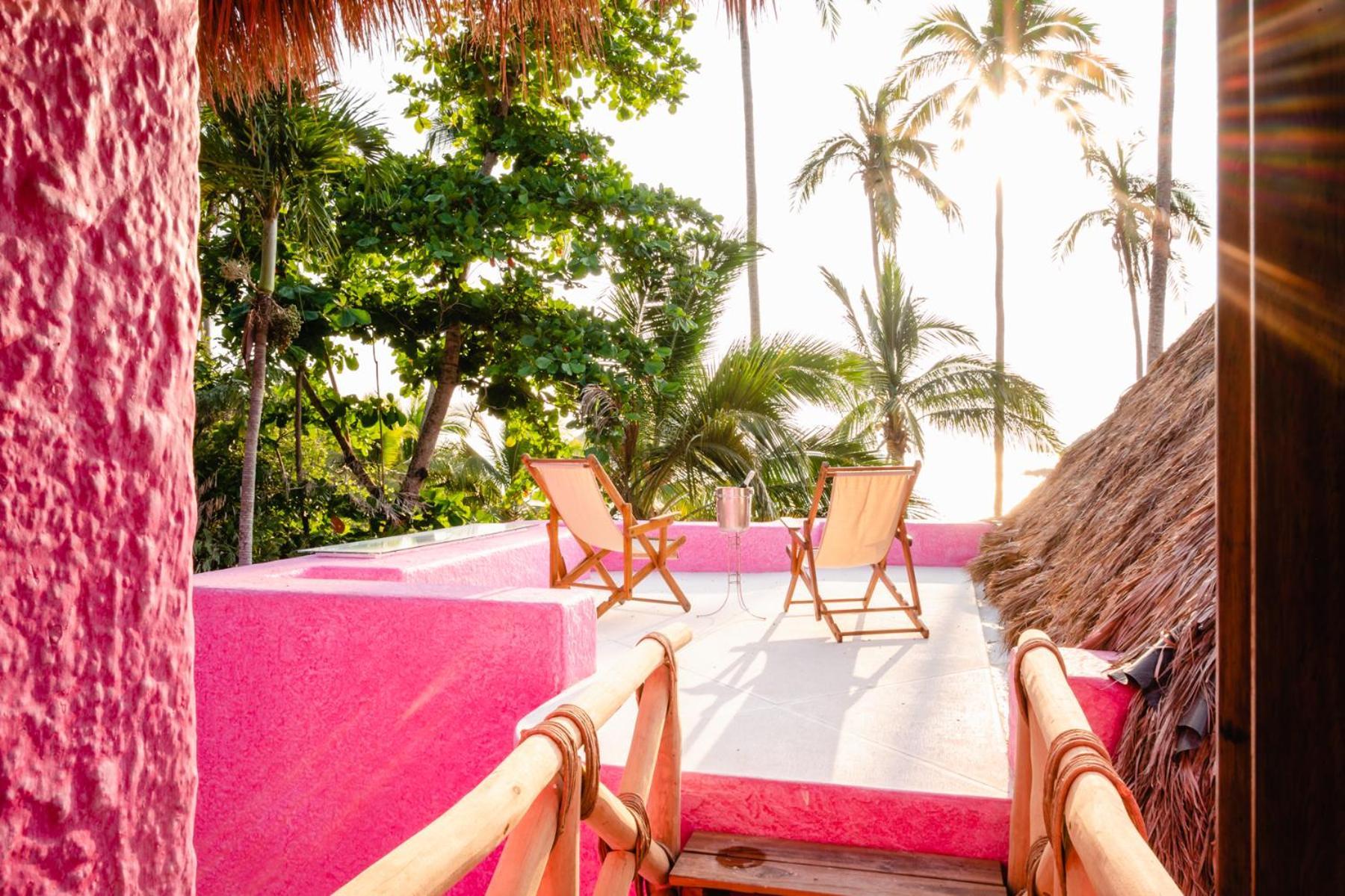 Playa Rosa Bungalows กาเรเยส ภายนอก รูปภาพ