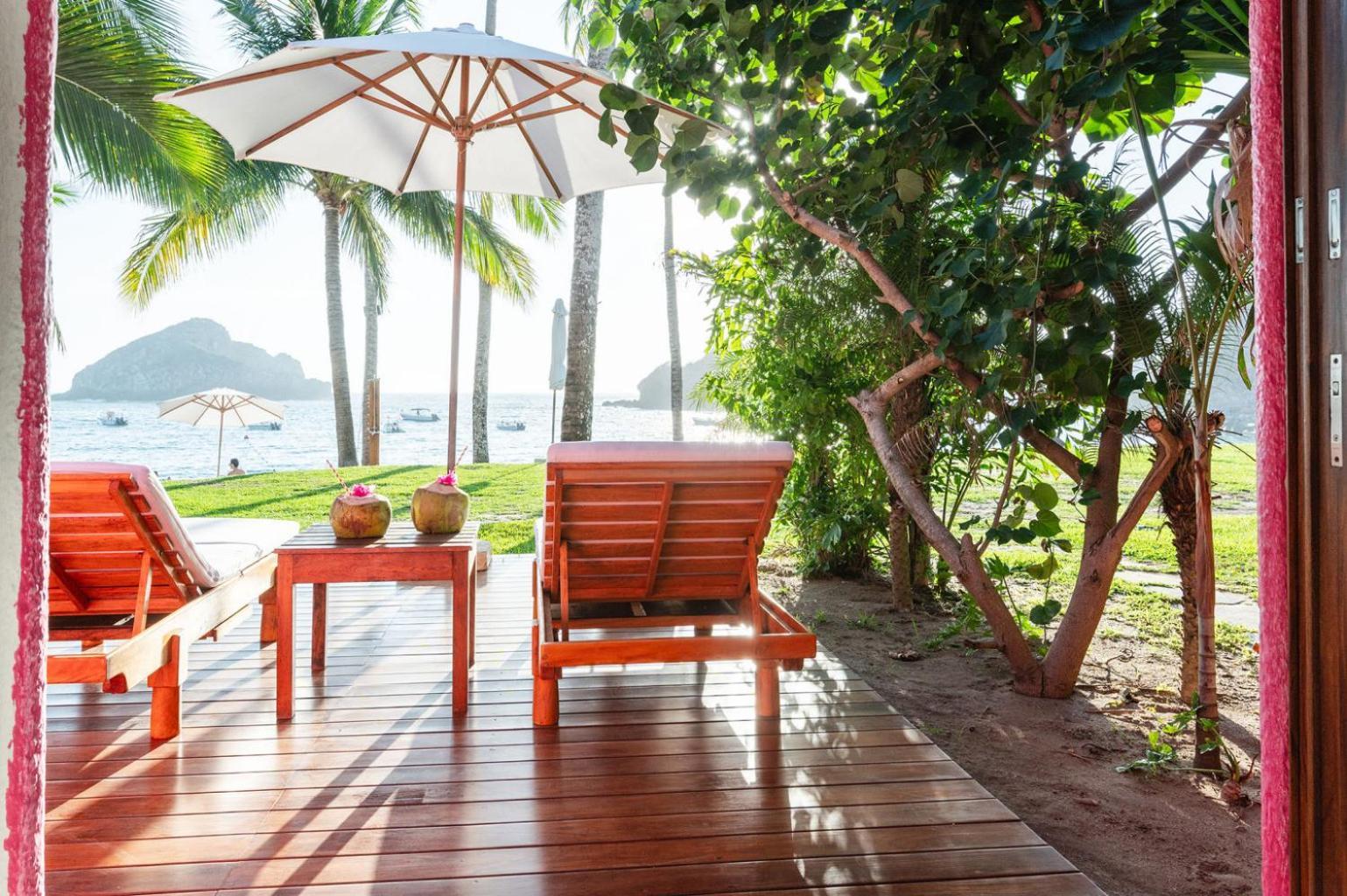 Playa Rosa Bungalows กาเรเยส ภายนอก รูปภาพ