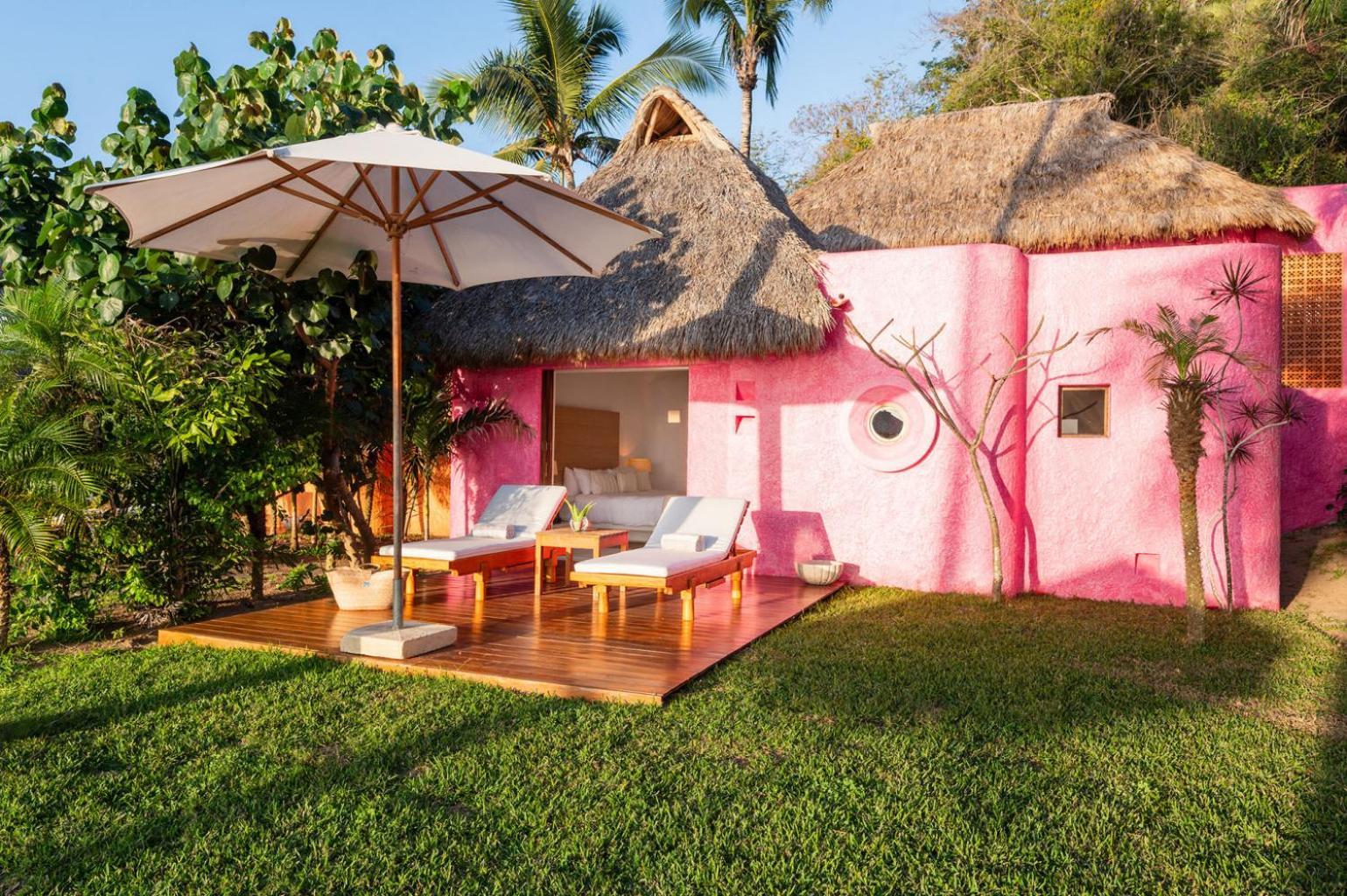 Playa Rosa Bungalows กาเรเยส ภายนอก รูปภาพ