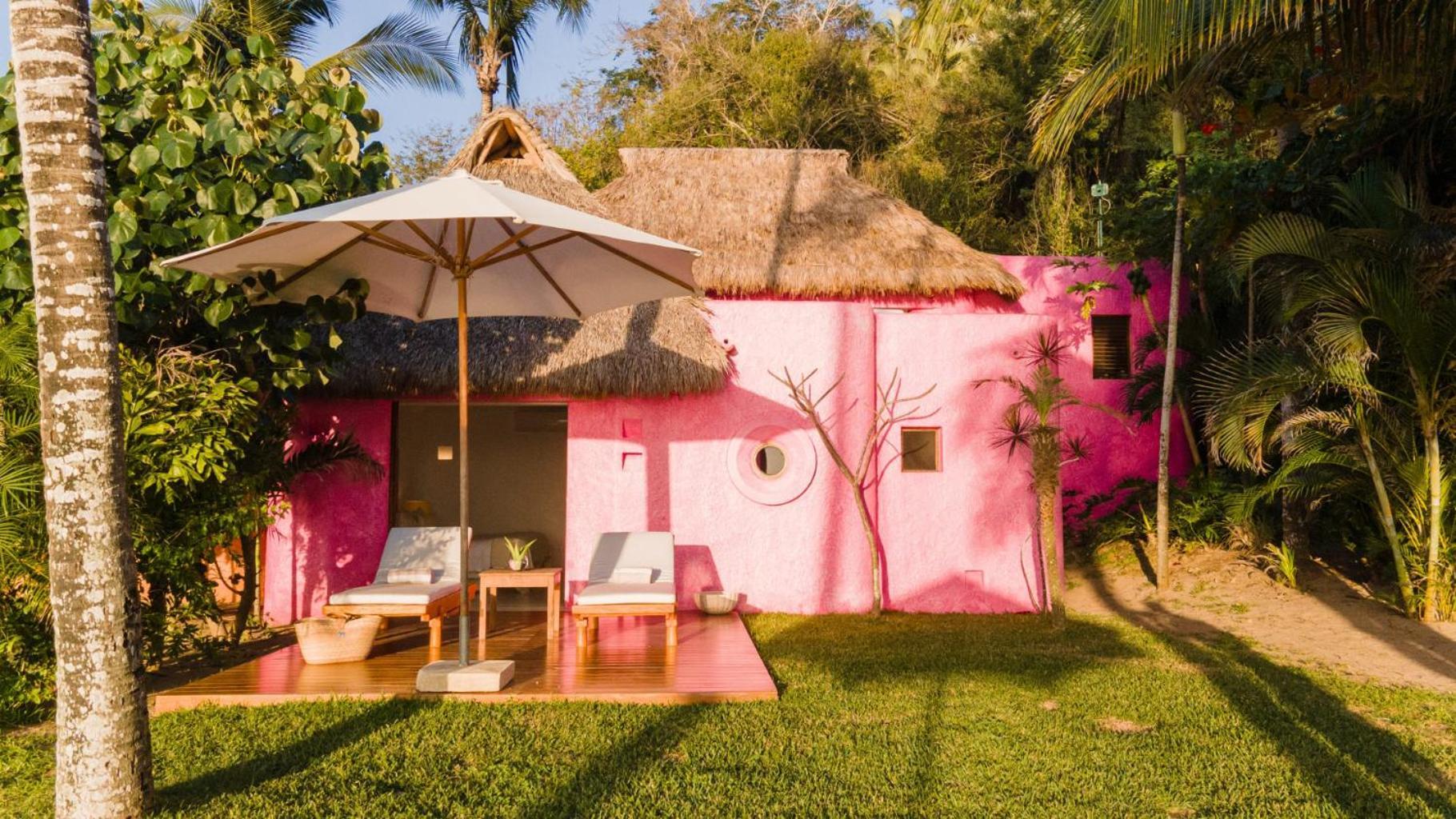 Playa Rosa Bungalows กาเรเยส ภายนอก รูปภาพ