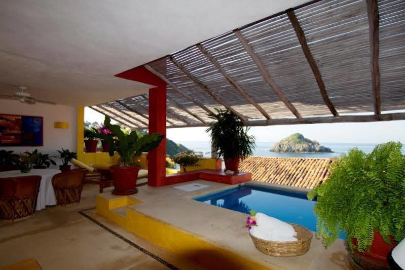 Playa Rosa Bungalows กาเรเยส ภายนอก รูปภาพ